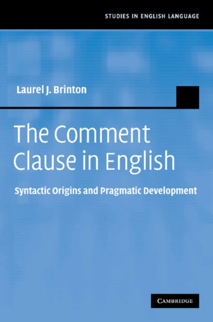 The Comment Clause in English