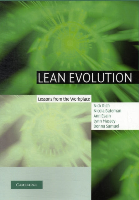 Book cover of: Lean Evolution. By: Nick Rich
