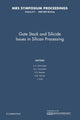 Book cover of: Gate Stack and Silicide Issues in Silicon Processing: Volume 611. By: L. A. Clevenger