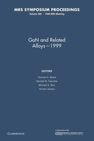GaN and Related Alloys – 1999: Volume 595