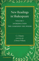 Book cover of: New Readings in Shakespeare: Volume 1, Introduction; The Comedies; The Poems. By: C. J. Sisson