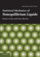 Book cover of: Statistical Mechanics of Nonequilibrium Liquids. By: Denis J. Evans