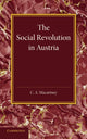 Book cover of: Social Revolution in Austria. By: C. A. Macartney