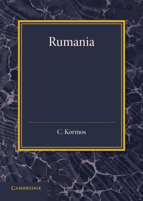 Book cover of: Rumania. By: C. Kormos