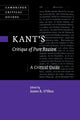 Book cover of: Kant's Critique of Pure Reason. By: James R. O'Shea