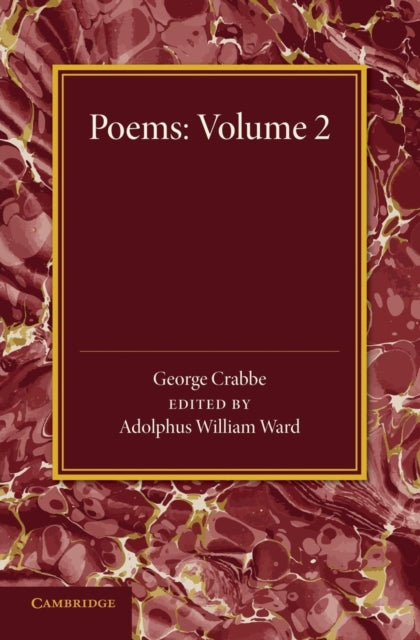 Book cover of: Poems: Volume 2. By: George Crabbe