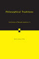 Book cover of: Philosophical Traditions. By: Anthony O'Hear