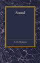 Book cover of: Sound. By: A. E. E. McKenzie