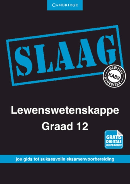 Book cover of: SLAAG Lewenswetenskappe Graad 12 Afrikaans. By: Gonasagaren S. Pillay