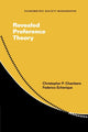 Book cover of: Revealed Preference Theory. By: Christopher P. Chambers