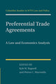 Book cover of: Preferential Trade Agreements. By: Kyle W. Bagwell
