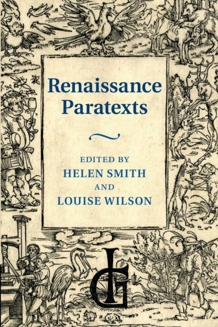 Book cover of: Renaissance Paratexts. By: Helen Smith