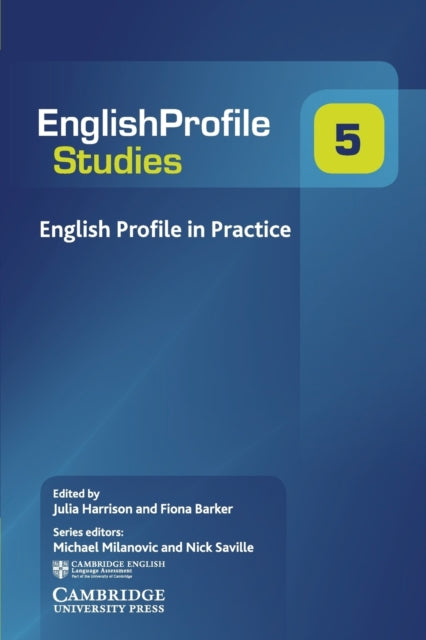 Book cover of: English Profile in Practice. By: Julia Harrison