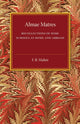 Book cover of: Almae Matres. By: F. B. Malim