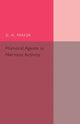 Book cover of: Humoral Agents in Nervous Activity. By: G. H. Parker