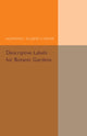 Book cover of: Descriptive Labels for Botanic Gardens. By: Humphrey Gilbert-Carter