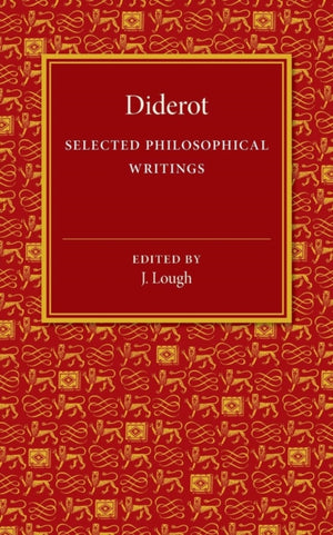 Diderot: Selected Philosophical Writings