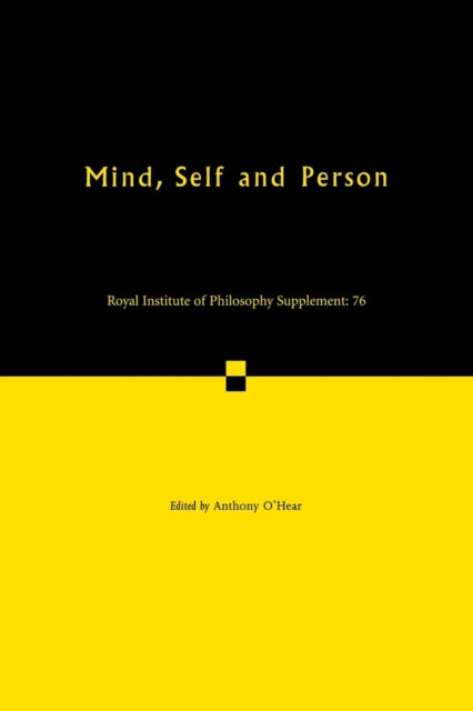 Book cover of: Mind, Self and Person. By: Anthony O'Hear