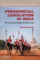 Book cover of: Presidential Legislation in India. By: Shubhankar Dam