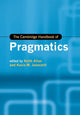 Book cover of: Cambridge Handbook of Pragmatics. By: Keith Allan