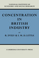 Book cover of: Concentration in British Industry. By: Richard Evely