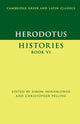 Book cover of: Herodotus: Histories Book VI. By: Simon Hornblower