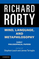 Book cover of: Mind, Language, and Metaphilosophy