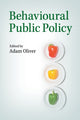 Book cover of: Behavioural Public Policy