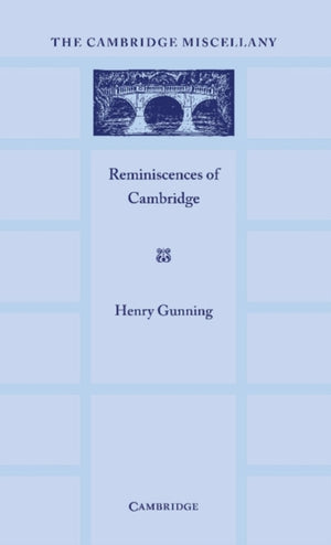 Reminiscences of Cambridge