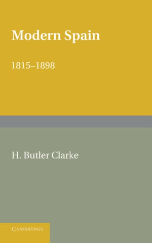 Modern Spain 1815–1898