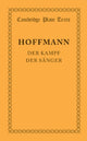 Book cover of: Der Kampf der Sanger. By: E. T. A. Hoffmann