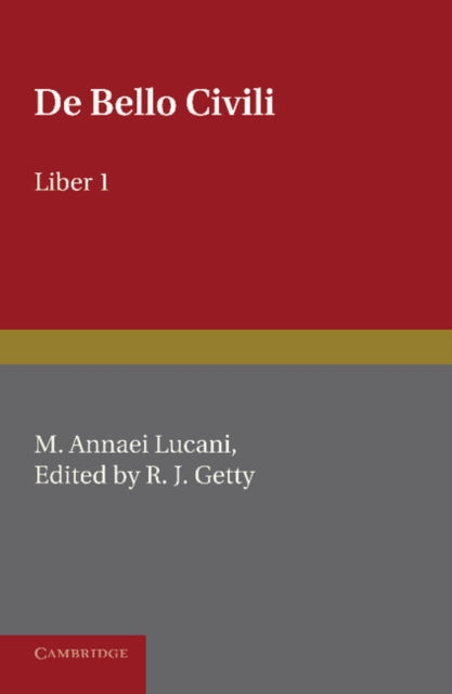 Book cover of: De Bello Civili I. By: Lucan