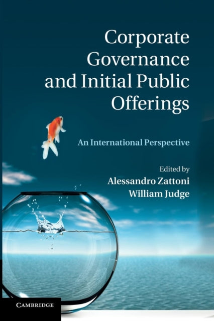Book cover of: Corporate Governance and Initial Public Offerings. By: Alessandro Zattoni