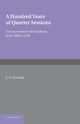 Book cover of: Hundred Years of Quarter Sessions. By: E. G. Dowdell