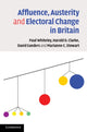 Book cover of: Affluence, Austerity and Electoral Change in Britain