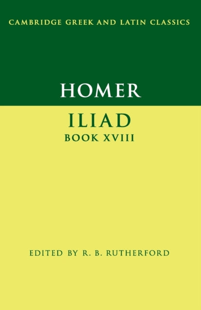 Book cover of: Homer: Iliad Book XVIII. By: Όμηρος