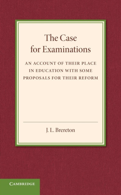 Book cover of: Case for Examinations. By: J. L. Brereton