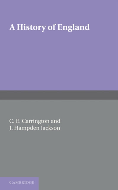 Book cover of: History of England. By: C. E. Carrington
