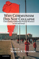 Book cover of: Why Communism Did Not Collapse. By: Martin K. Dimitrov