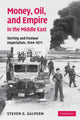 Book cover of: Money, Oil, and Empire in the Middle East. By: Steven G. Galpern