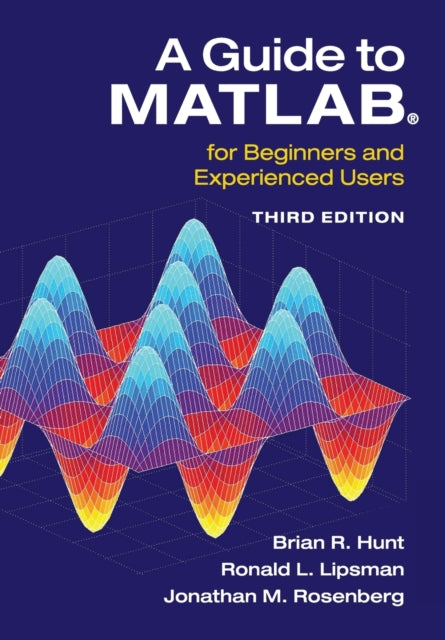 Book cover of: Guide to MATLAB®. By: Brian R. Hunt
