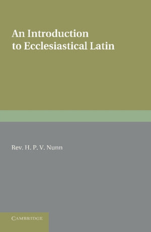 Introduction to Ecclesiastical Latin