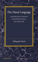 Book cover of: Masai Language. By: Hildegarde Hinde