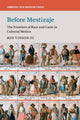 Book cover of: Before Mestizaje. By: Vinson, Ben III