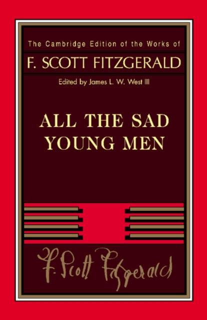 Book cover of: Fitzgerald: All The Sad Young Men. By: F. Scott Fitzgerald