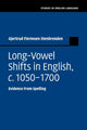 Book cover of: Long-Vowel Shifts in English, c.1050–1700. By: Gjertrud Stenbrenden