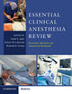 Book cover of: Essential Clinical Anesthesia Review. By: Linda S. Aglio