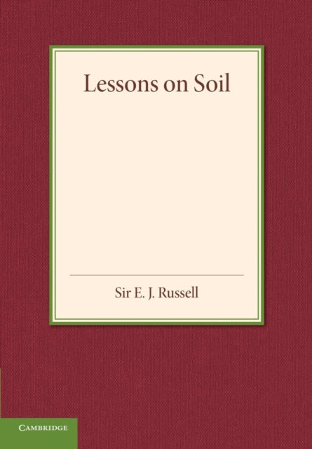 Lessons on Soil