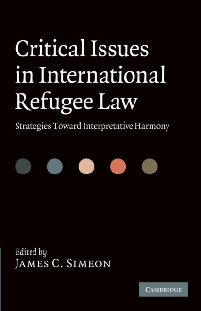 Book cover of: Critical Issues in International Refugee Law. By: James C. Simeon
