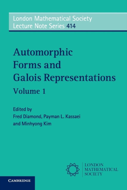 Book cover of: Automorphic Forms and Galois Representations: Volume 1. By: Minhyong Kim